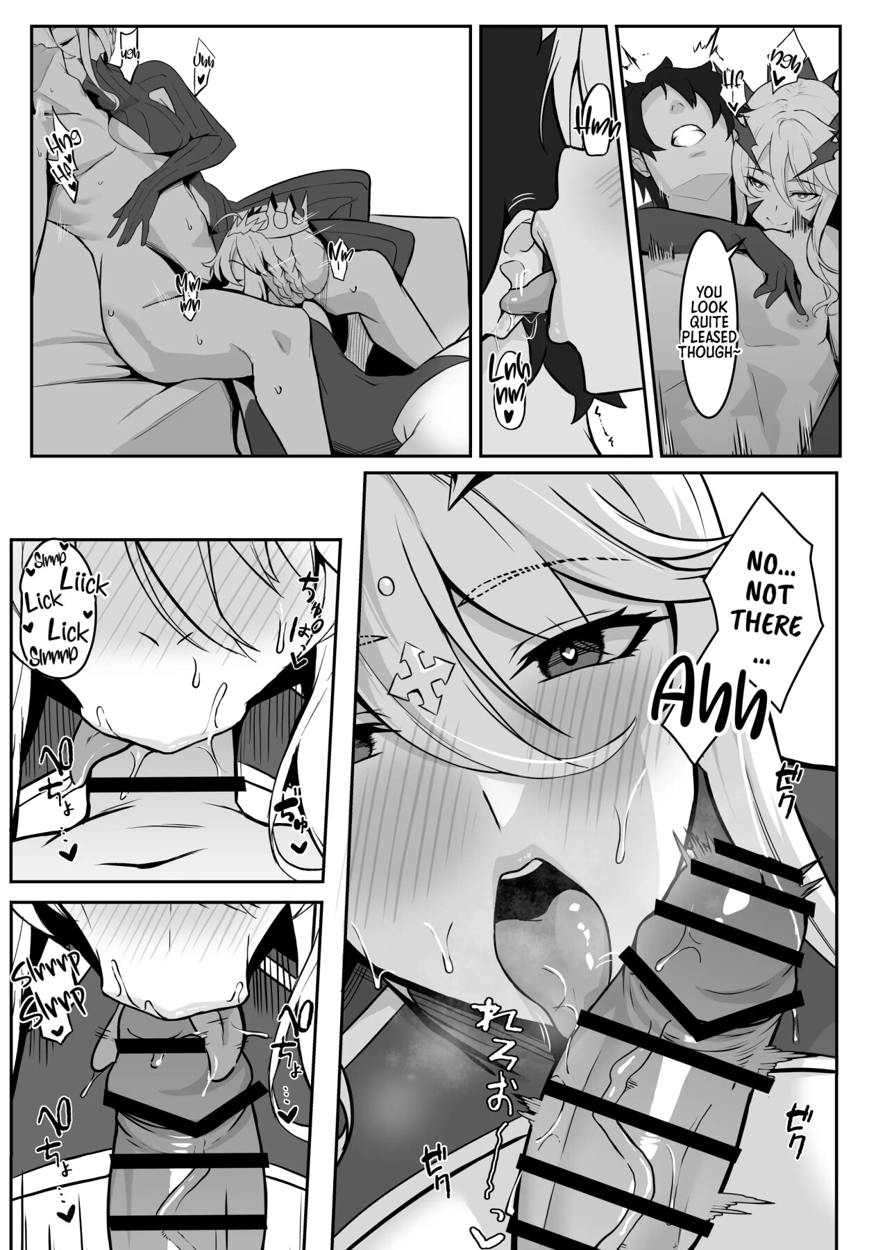 Hentai Manga Comic-The Secret Communication of the King of Knights III-Read-6